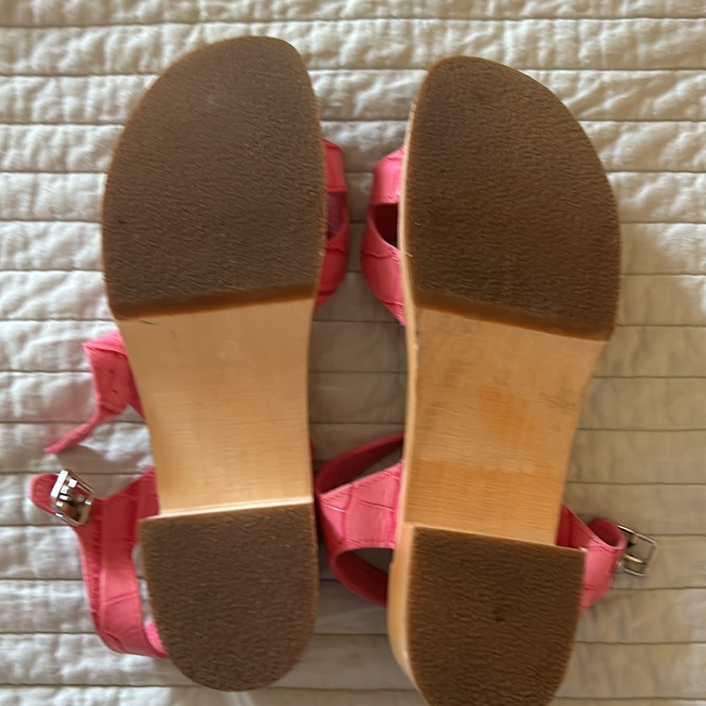 Swedish Hasbeens Swedish Low Pink Croc Pattern - Picture 14 of 14